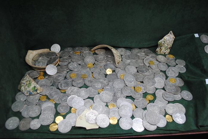 Poklad mincí z Vysočiny
