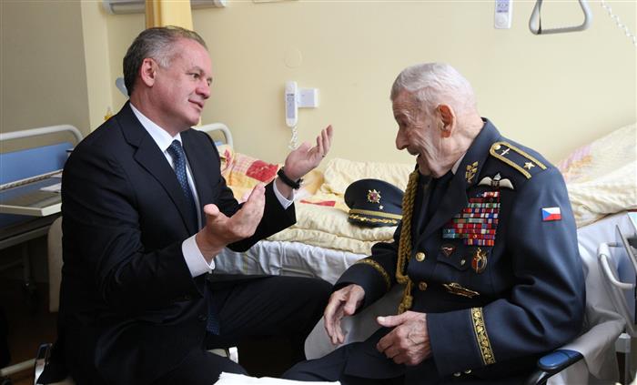 Imricha Gablecha navštívil v brodské nemocnici i prezident Andrej Kiska