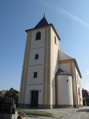 Kostel v Hartvíkovicích
