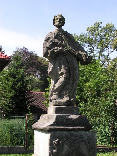 socha sv. JN před obnovou