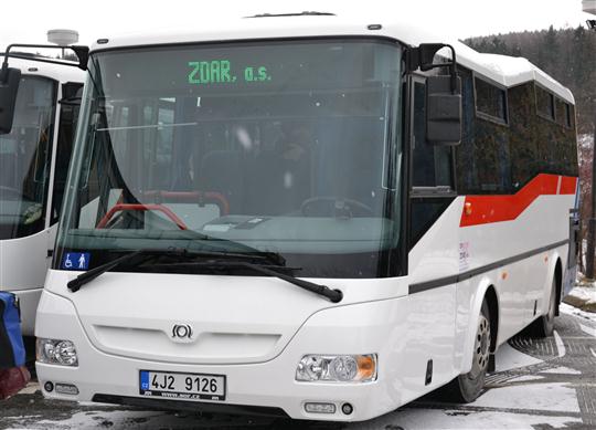 Nový model nízkopodlažních autobusů na linkách základní dopravní obslužnosti