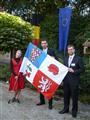 Na summitu zavála i vlajka Kraje Vysočina