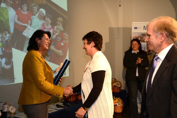 Vyhlášení vítězů přeshraničního kola soutěže projektů, 12. 11. 2012, Horn