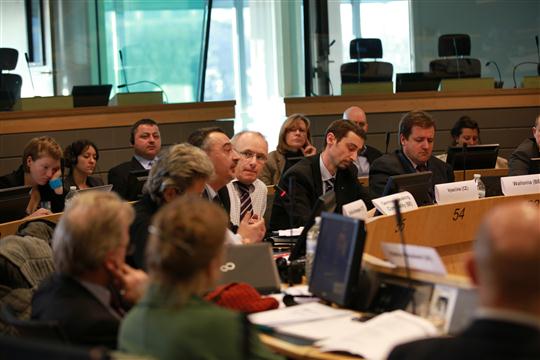 Martin Hyský, radní pro oblast regionálního rozvoje na valném shromáždění EUREGHA dne 27. 1. 2012