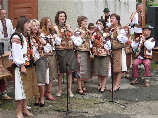Folklórní soubor z Lazeščyny