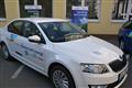 Nová Škoda Octavia CNG pro praktickou výuku žáků autoškoly SPŠ a SOU Pelhřimov