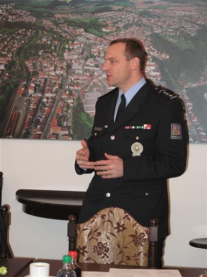 O činnosti policie informoval náměstek krajského policejního ředitele Miloš Trojánek