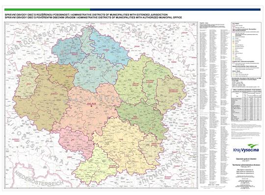 Správní obvody obcí s rozšířenou působností, správní obvody obcí s pověřeným obecním úřadem