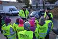 Školáci kontrolovali řidiče ve Velkém Beranově