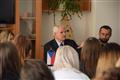 Návštěva velvyslance USA Stephena B. Kinga v Kraji Vysočina_diskuse s žáky obchodní akademie