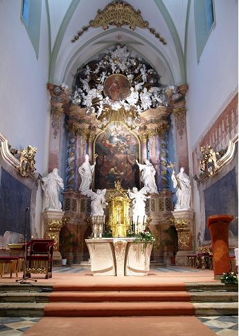 Celková obnova klášterního kostela Nanebevzetí Panny Marie