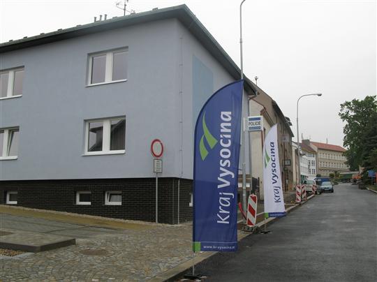Opravená budova záchranářů v Přibyslavi