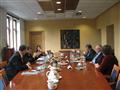 Setkání lucemburského velvyslance s hejtmanem Běhounkem a ředitelem úřadu Zdeňkem Kadlecem.