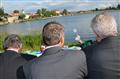 Prezident Miloš Zeman otevřel naučnou stezku okolo Veselského rybníka