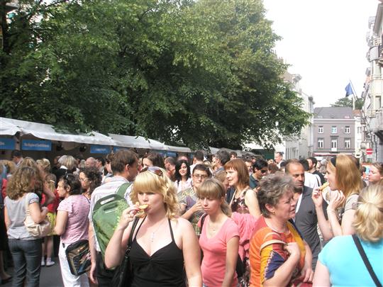 Účastníci Czech Street Party Brusel 2009