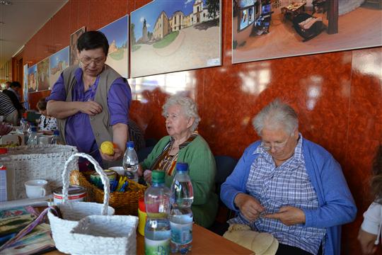 Sídlo Kraje Vysočina ovládly ruční práce seniorů