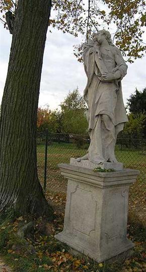 socha sv. Máří Magdalény na Dlažkách