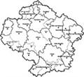 Správní obvody obcí s rozšířenou působností a obvody obcí s pověřeným obecním úřadem s textem