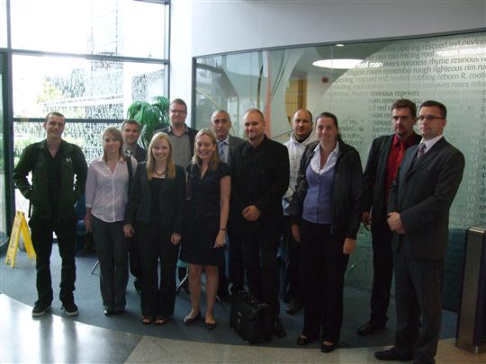 Zástupci Kraje Vysočina navštívili pilotní aktivitu projektu DE-LAN ve Walesu