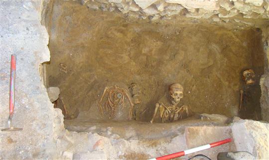 Archeologové objevili na zámku v Třebíči pohřebiště ze 13. století