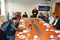 Radní Petr Krčál přivítal delegaci v sídle Kraje Vysočina v Jihlavě
