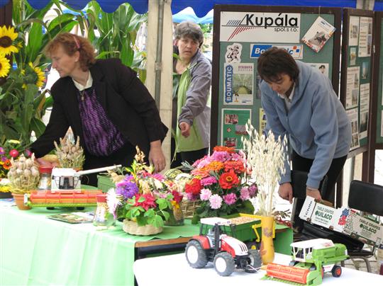 Prezentace produktů zemědělských společností z Chyšky a Košetic