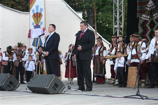 Proslov hejtmana kraje Vysočina na národním folklórním festivalu 