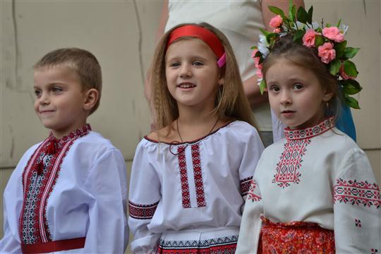 Kulturní program připravený předškoláky - obec Volovec