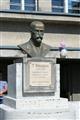 Odhalená busta T. G. Masaryka - město Svaljava