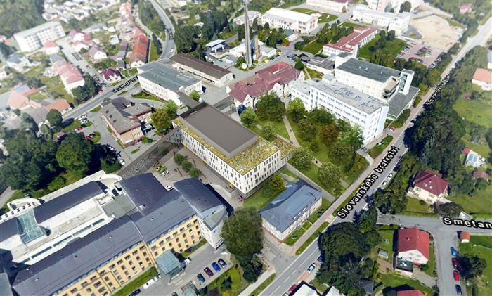 Nový pavilon Nemocnice Pelhřimov