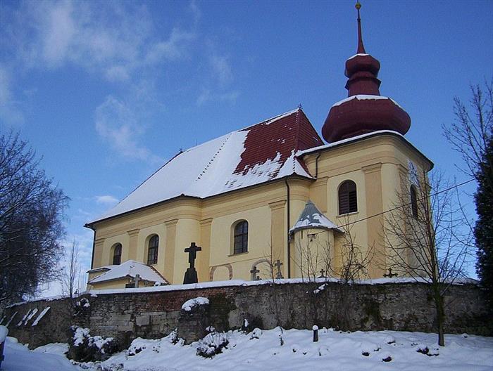 Dalečín / obnova fasády kostela sv. Jakuba