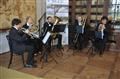 Žesťové kvinteto Bohemia Brass ze Základní umělecké školy v Jihlavě, vedoucí souboru Walter Hofbauer