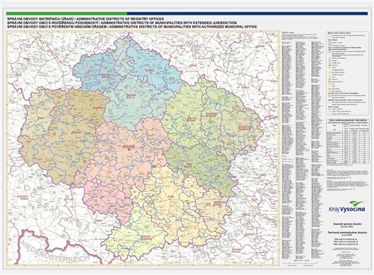 Administrative districts of registry offices